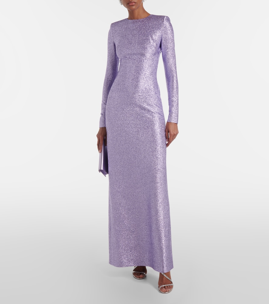  Oscar De La Renta Oscar De La Renta Robe Aus Lamé 