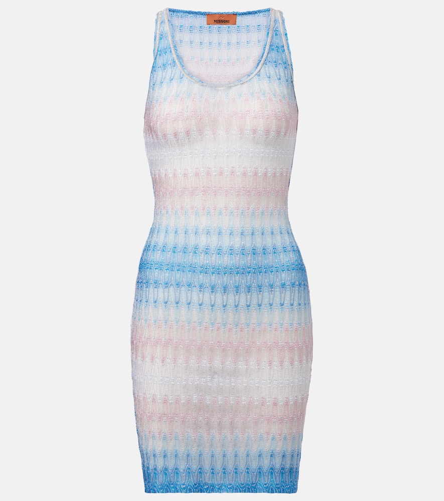 Missoni Zigzag ombré lamé minidress | Thumbnail 6
