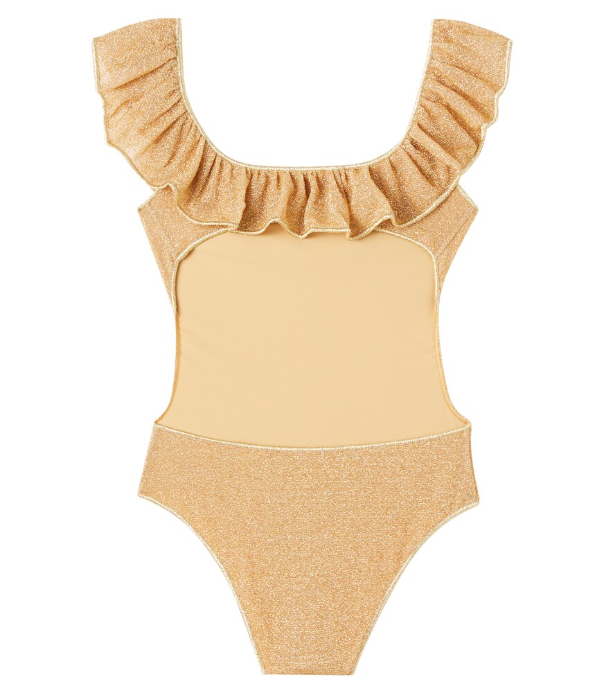  Oseree Kids Osã©ree Kids Osemini Lumiã¨re Ruffled Swimsuit 
