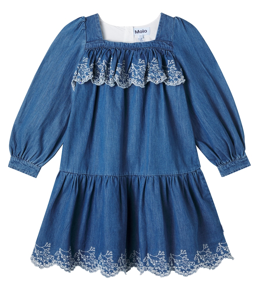 Molo Camitty Embroidered Cotton Dress