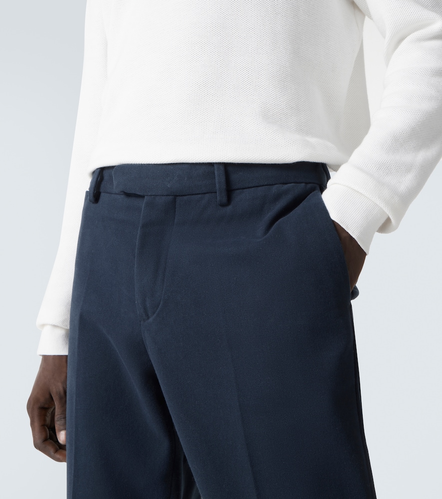  Thom Sweeney Thom Sweeney Schmale Hose Aus Baumwoll-twill 