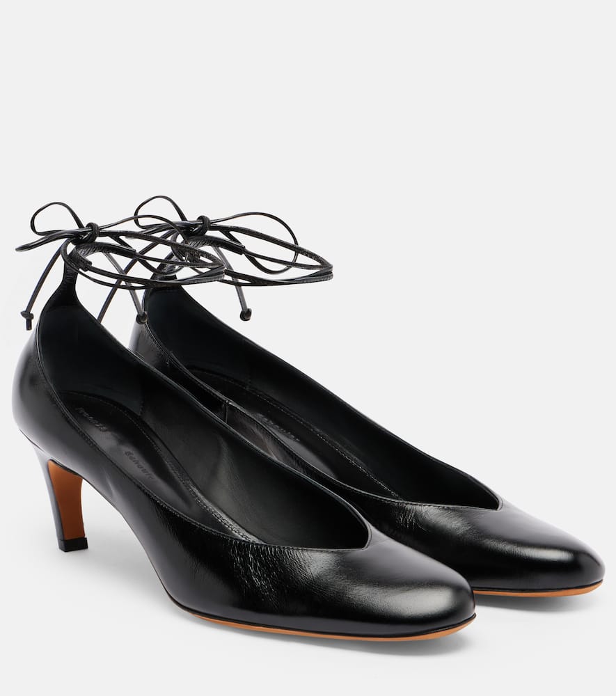 Proenza Schouler Uma 60 Leather Pumps In Black