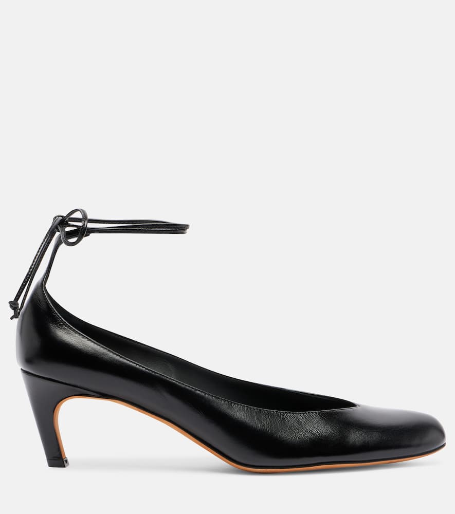 Proenza Schouler Uma 60 Leather Pumps In Black