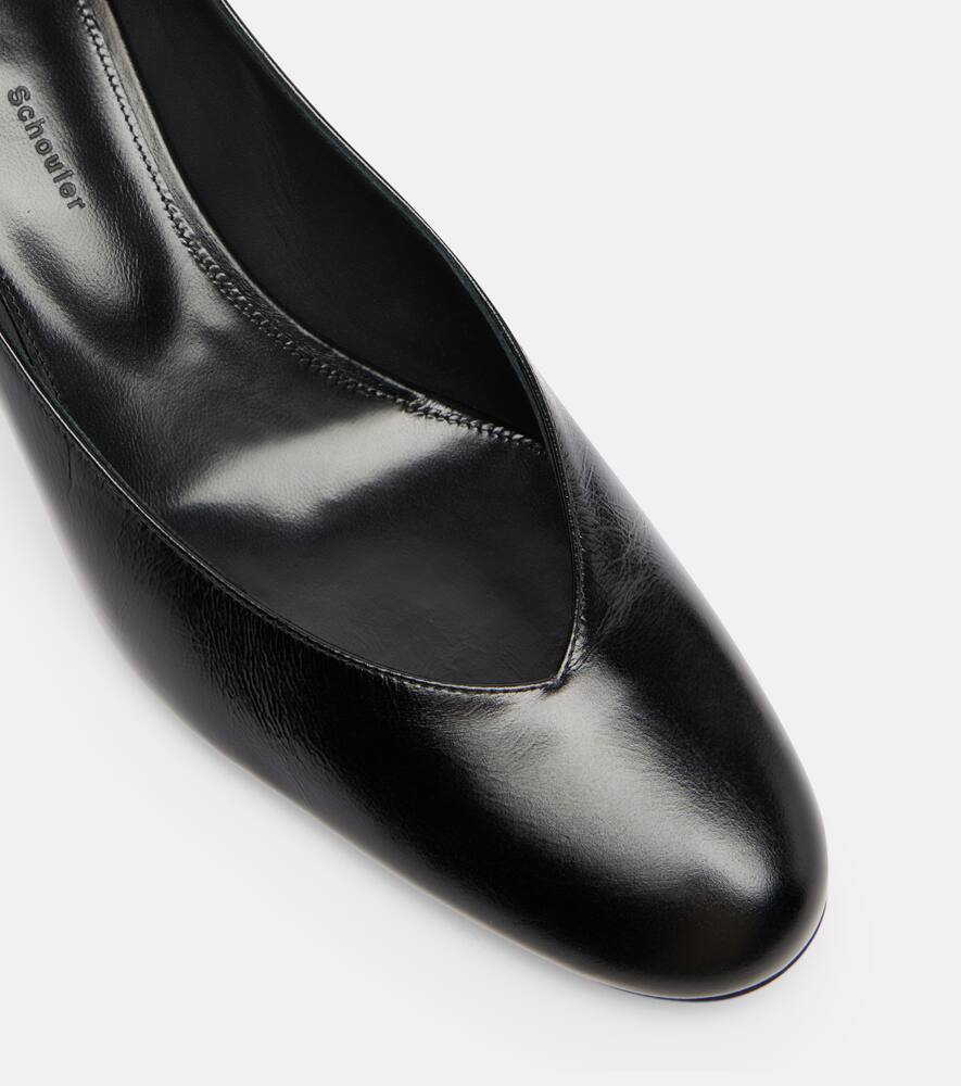 Proenza Schouler Uma 60 Leather Pumps In Black