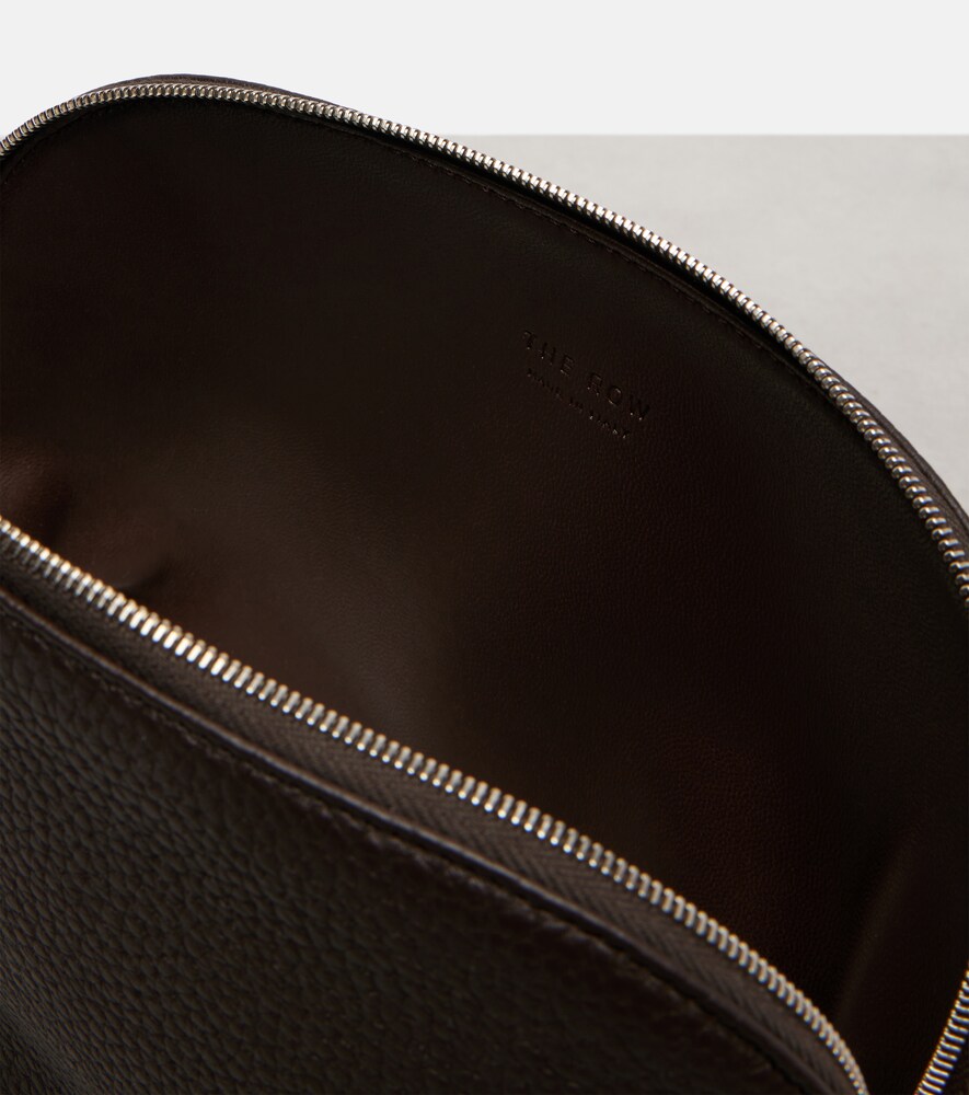  The Row The Row Agnes Leather Pouch 