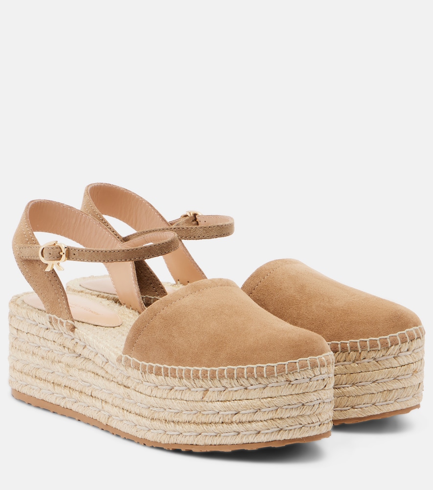 Gianvito Rossi Suede espadrilles