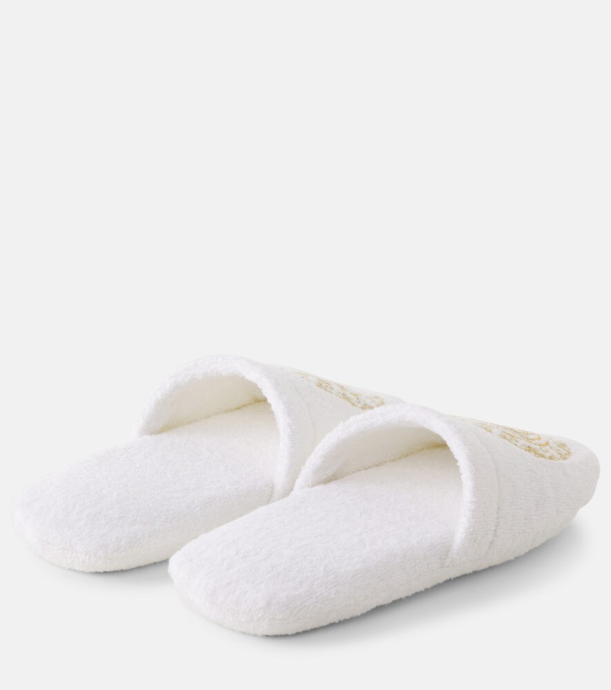  Versace Home Versace Home Slippers Medusa Gala Aus Frottee 