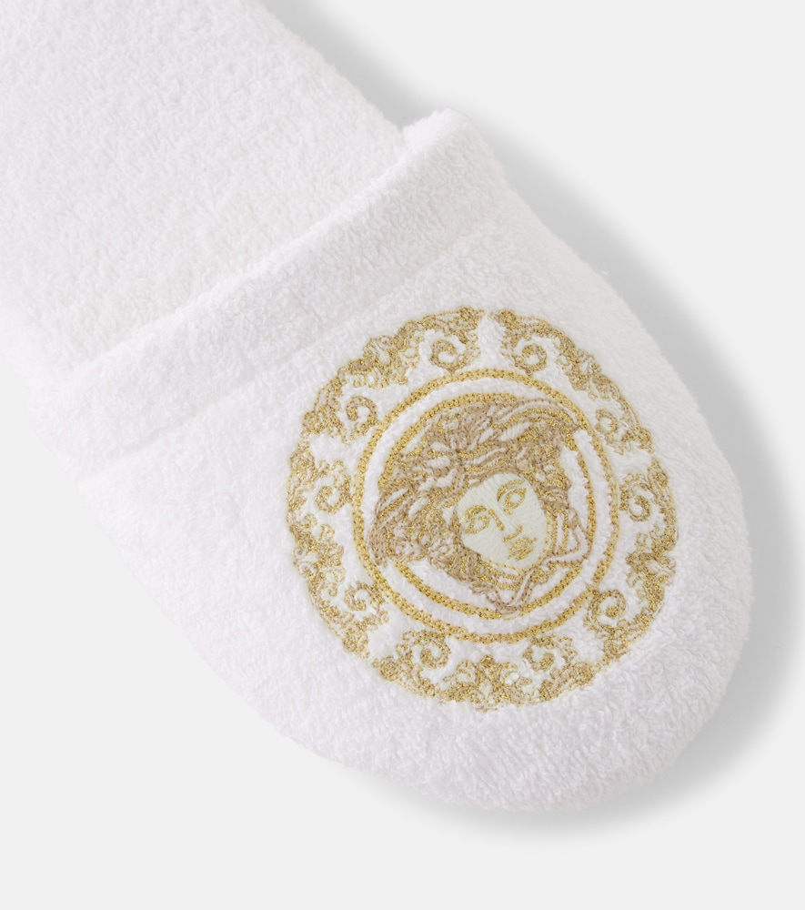  Versace Home Versace Home Slippers Medusa Gala Aus Frottee 