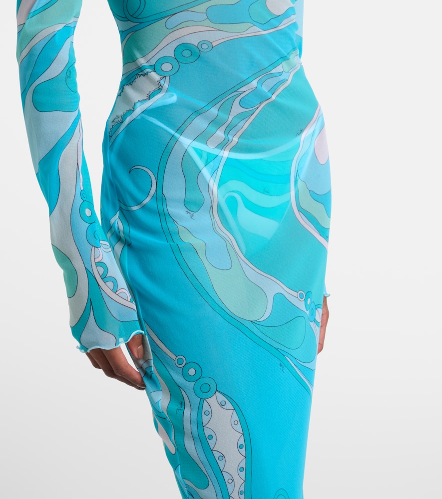  Pucci Pucci Maxikleid Orchidee 