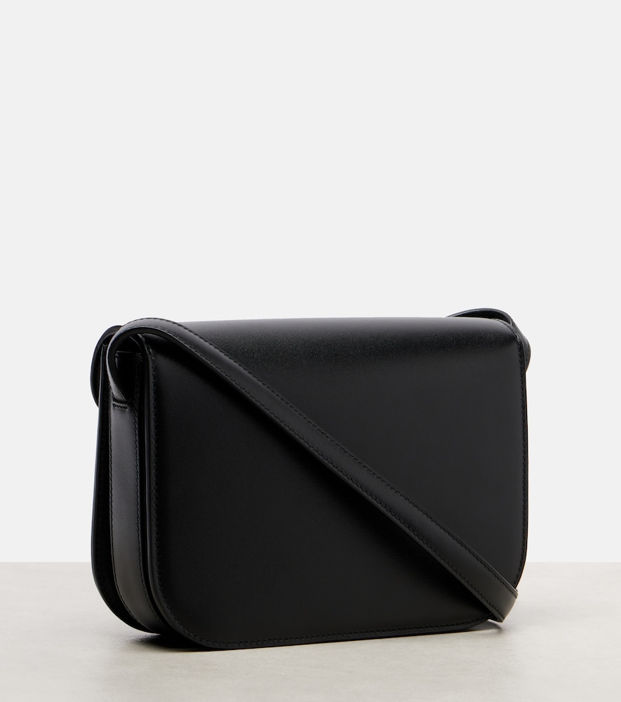  Calvin Klein Collection Calvin Klein Collection Tilla Small Leather Shoulder Bag 