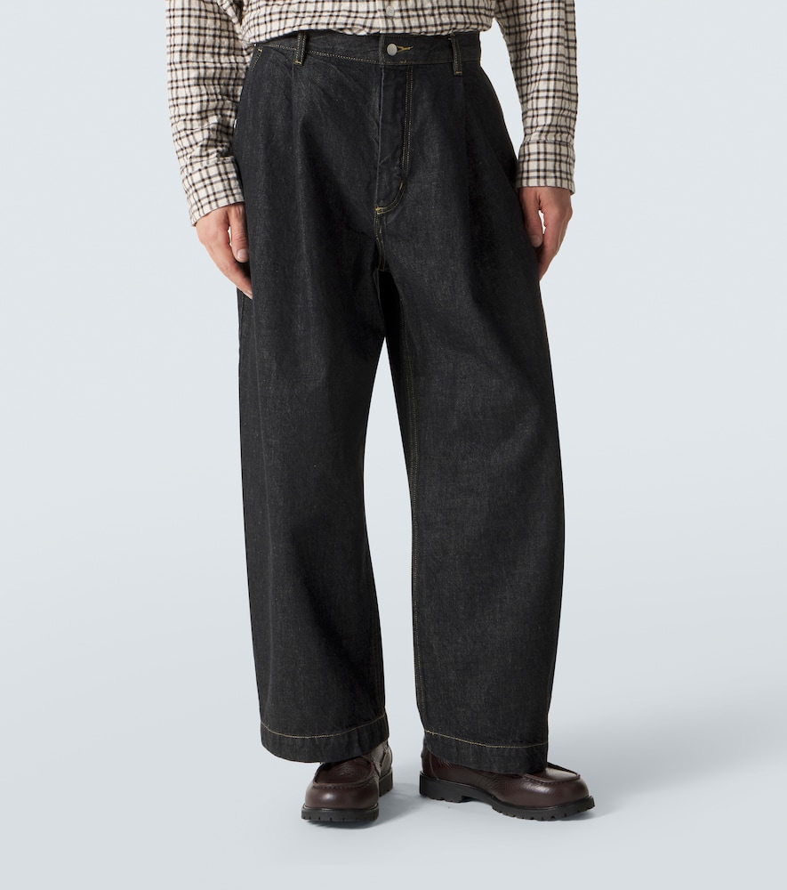  Studio Nicholson Studio Nicholson Puch Barrel-leg Jeans 