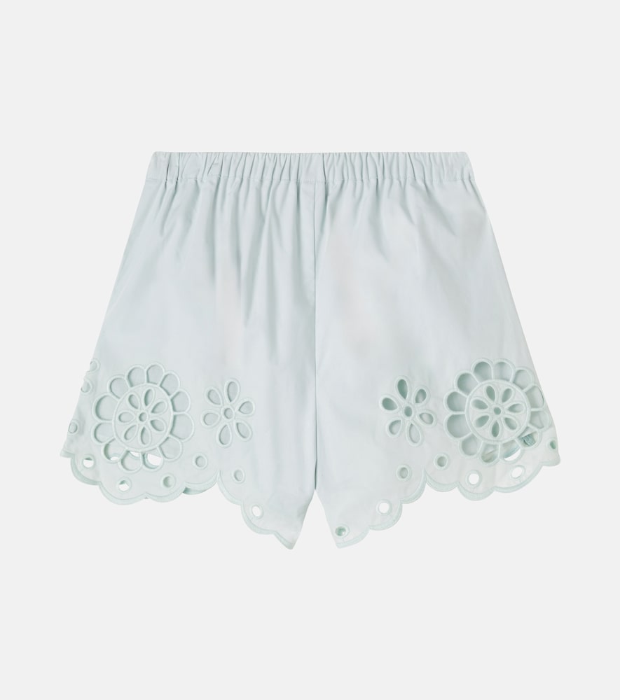  Zimmermann Kids Zimmermann Kids Bestickte Shorts Awaken Aus Baumwolle 