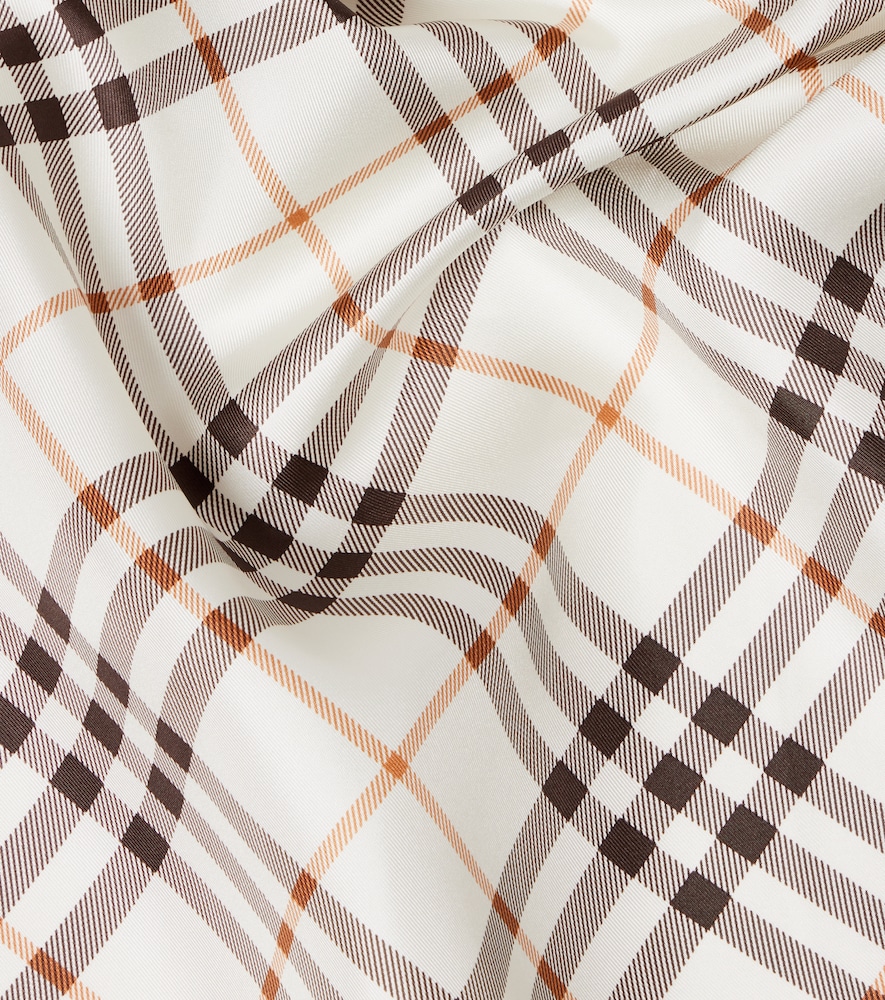  Burberry Burberry Tuch Burberry check Aus Seiden-twill 