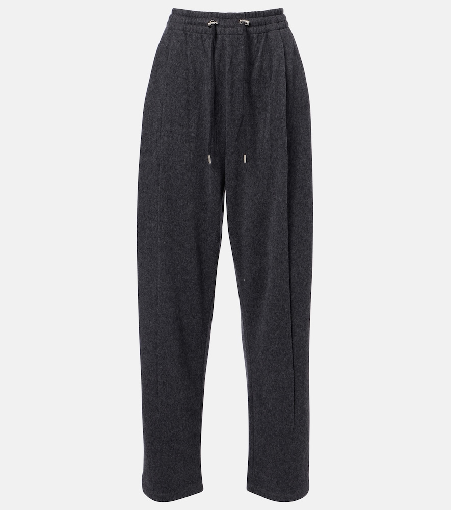 Prada Wool and cashmere tapered pants