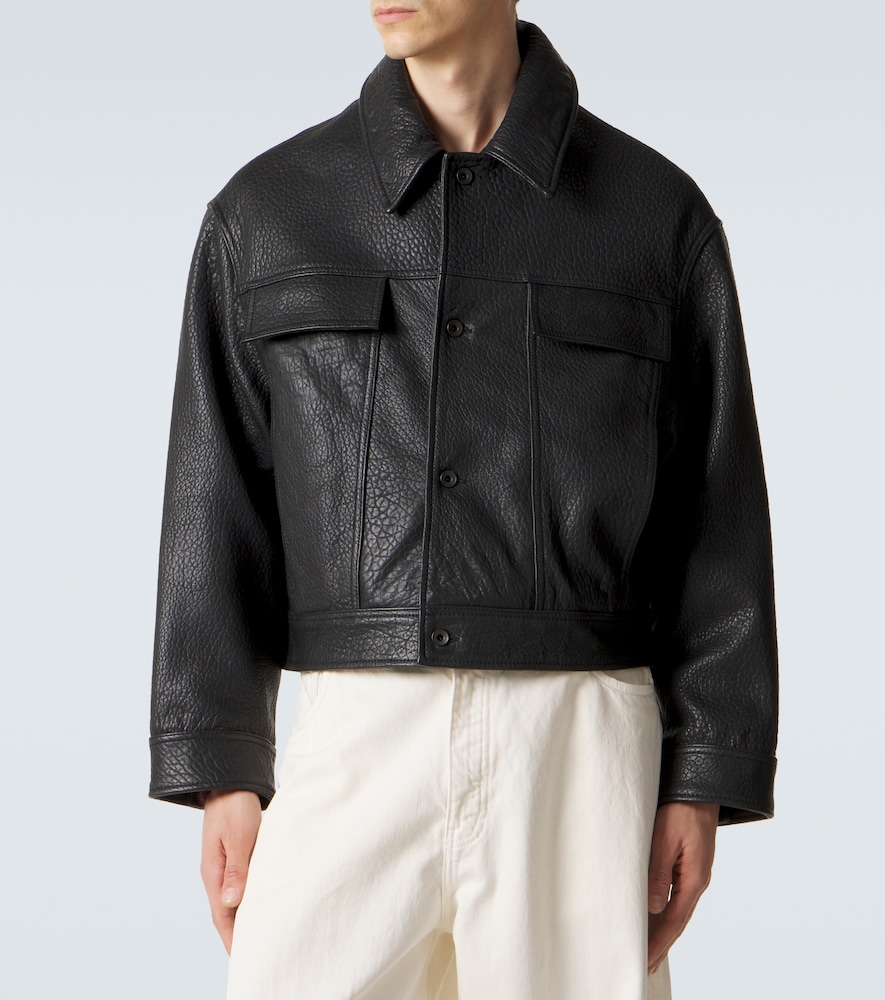  Studio Nicholson Studio Nicholson Lederjacke 