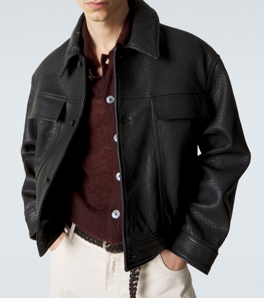  Studio Nicholson Studio Nicholson Lederjacke 