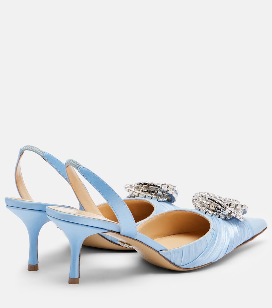 Galaxy Embellished Organza Slingback