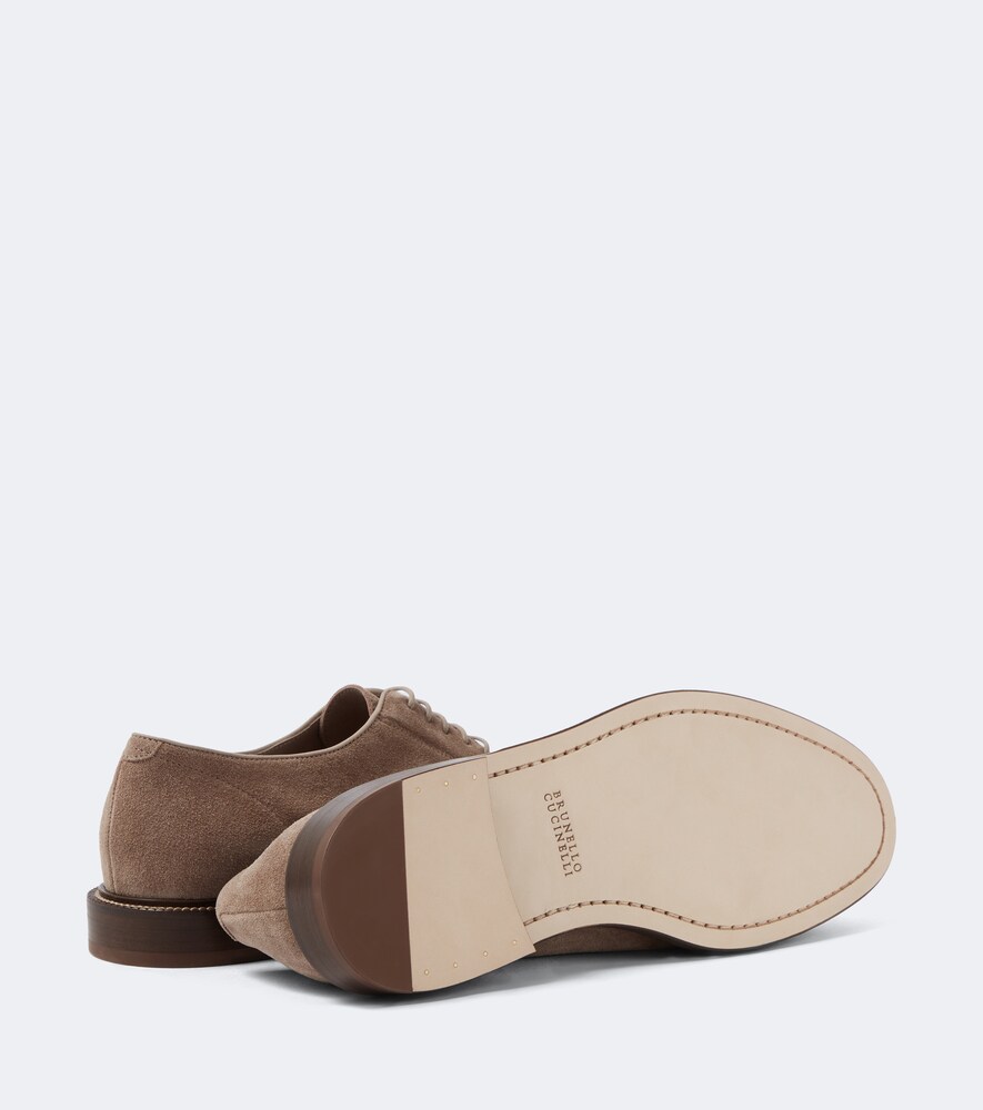  Brunello Cucinelli Brunello Cucinelli Suede Derby Shoes 