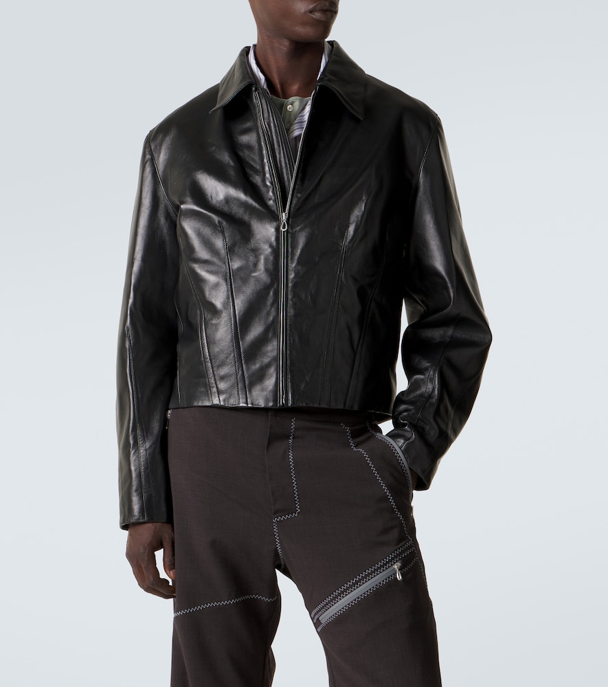  Kiko Kostadinov Kiko Kostadinov Lederjacke Lur 