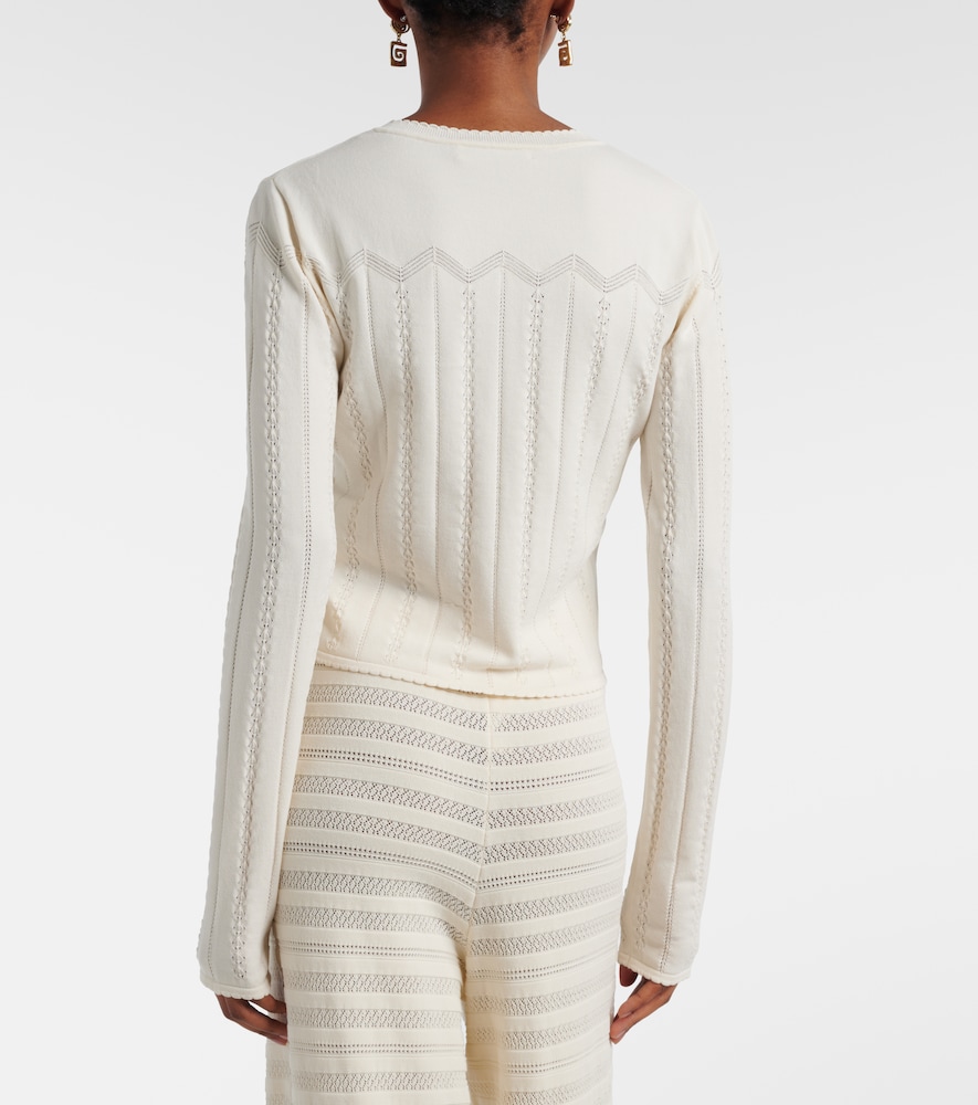  Faithfull Faithfull Cardigan Esme Aus Pointelle-strick 