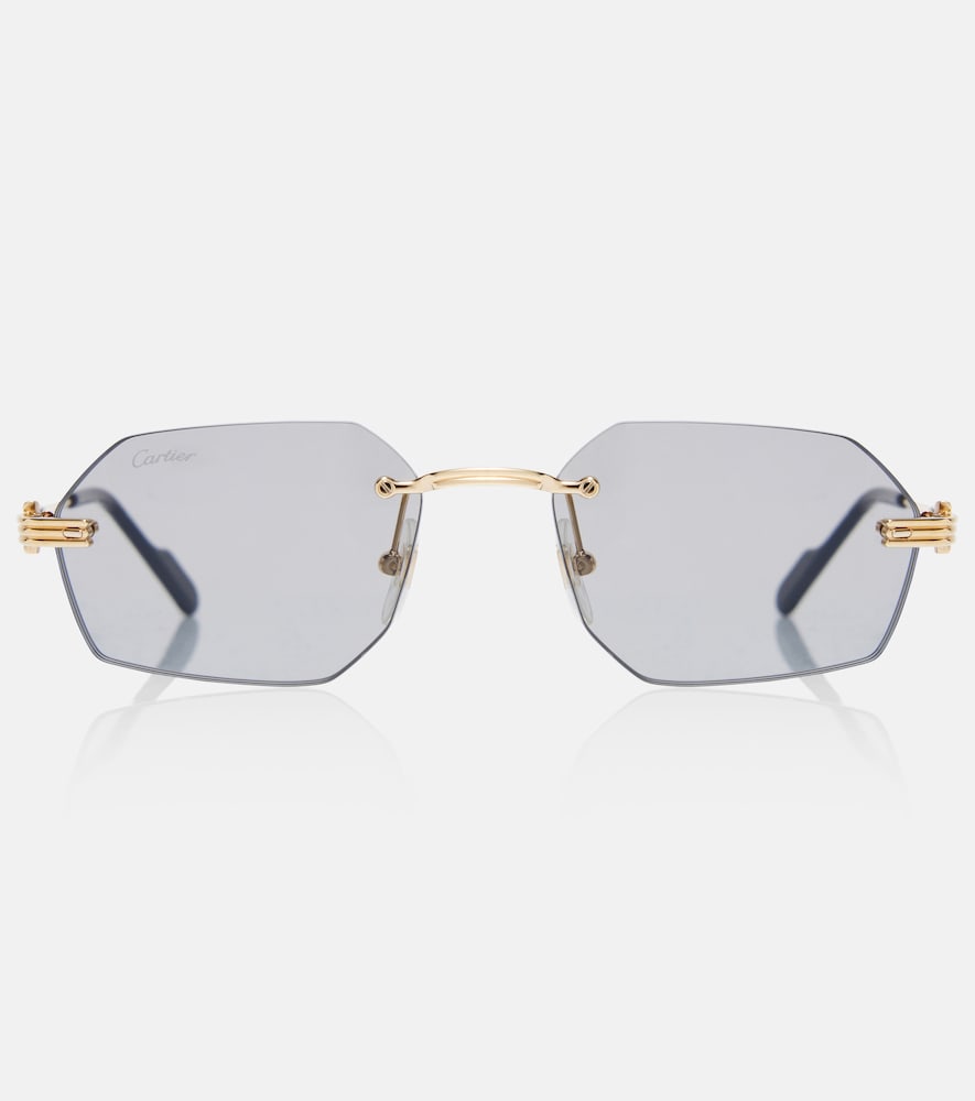 Eckige Sonnenbrille Première De Cartier