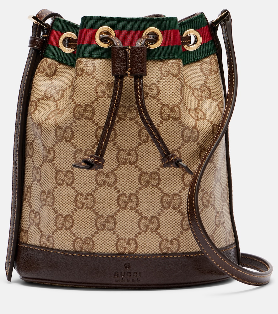 Bucket Bag Mini GG aus Canvas
