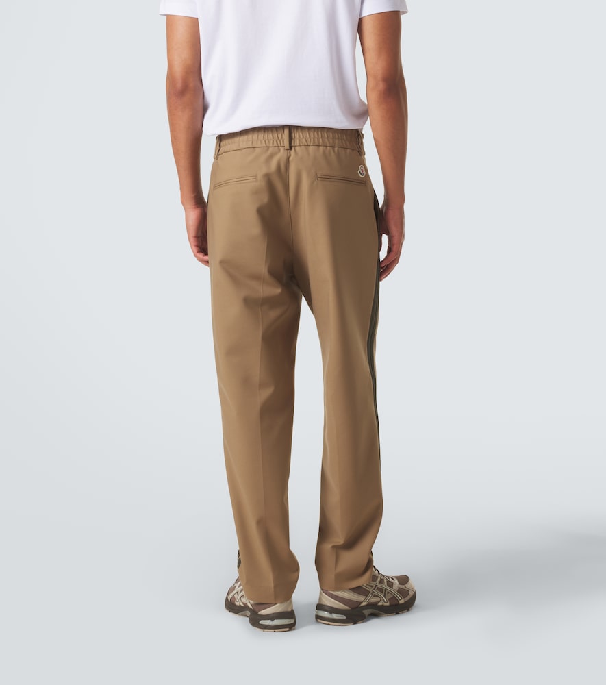  Moncler Moncler Cotton-blend Straight Pants 