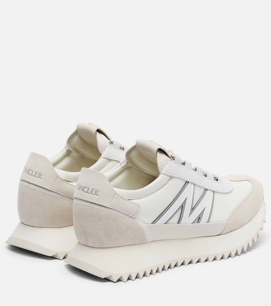  Moncler Moncler Pacey2 Suede-trimmed Sneakers 