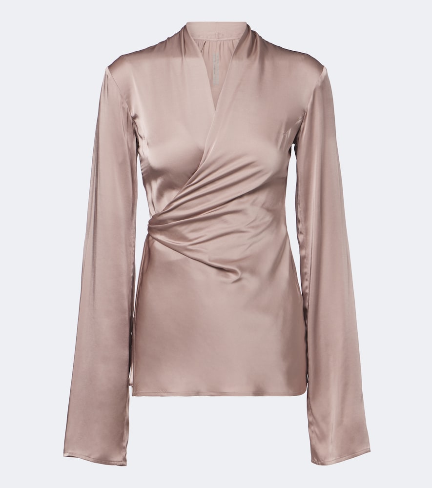 Top Laura in raso