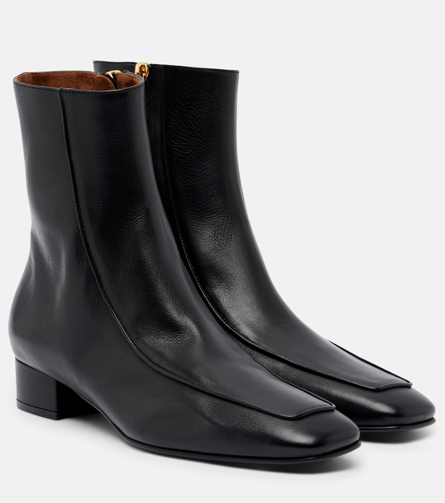 Ankle Boots Shadow Ban aus Leder