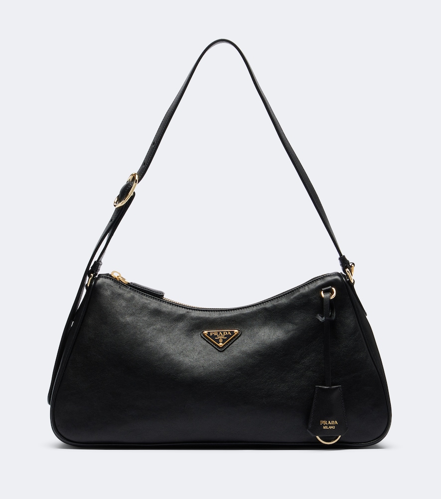 Schultertasche  Aimée Large aus Leder