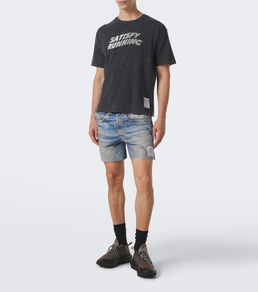 Mothtech™ Printed Cotton T-Shirt