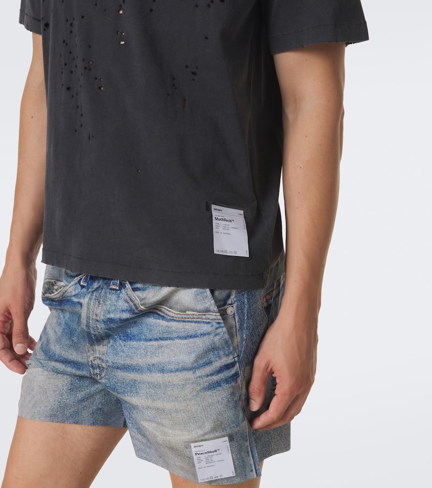 Mothtech™ Printed Cotton T-Shirt