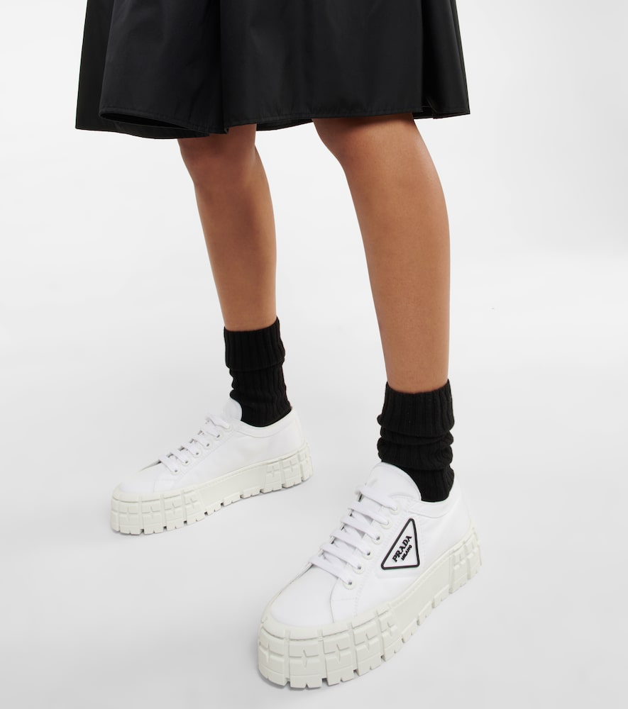  Prada Prada Wheel Gabardine Sneakers 