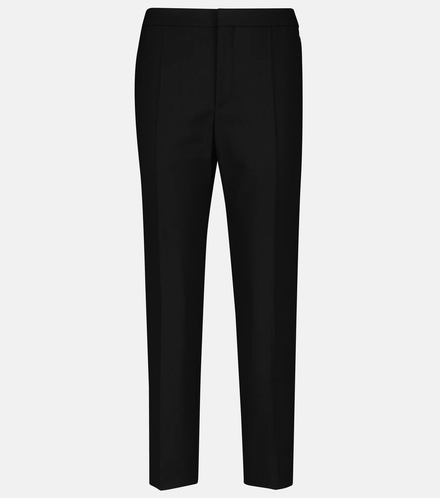Chloé High-rise wool-blend pants