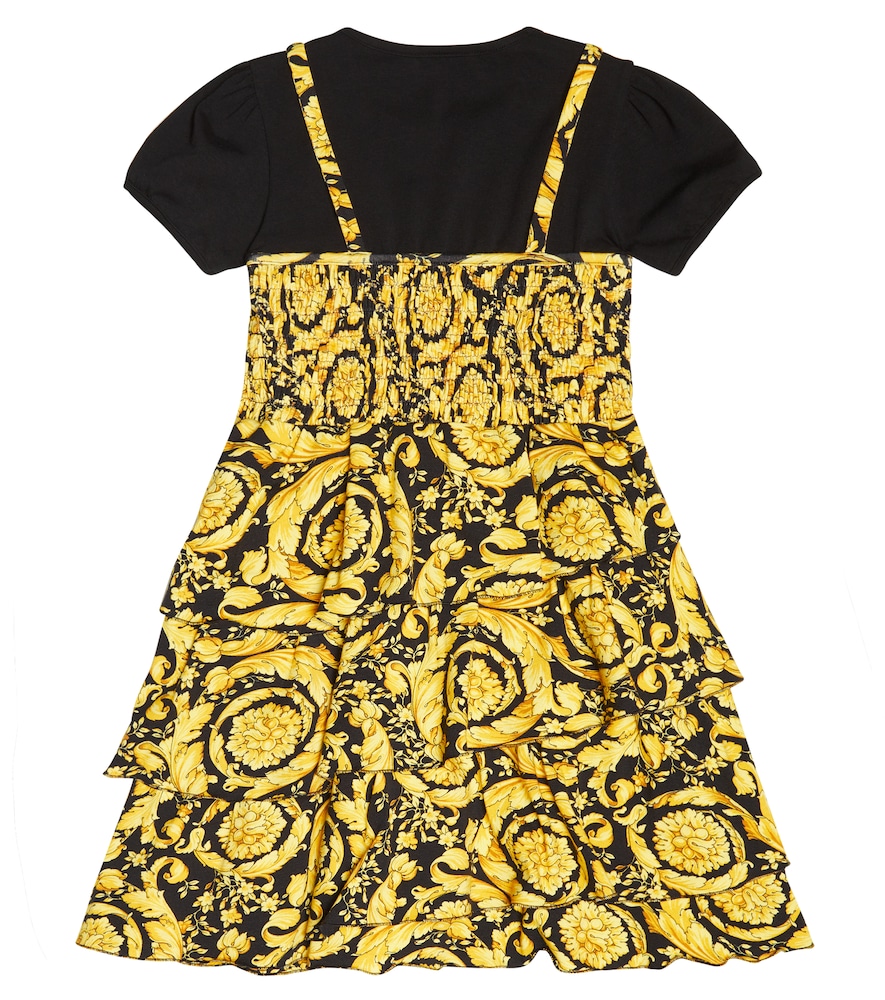  Versace Kids Versace Kids Kleid Barocco Aus Einem Baumwollgemisch 