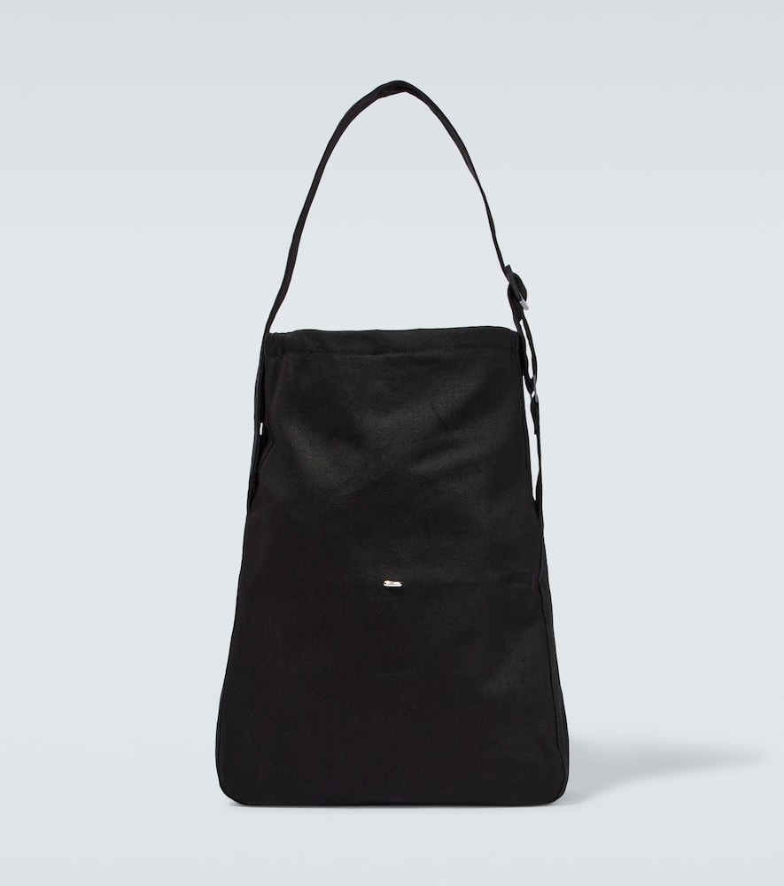 OUR LEGACY WORK SHOP Emporio Armani Black Leather Goccia Bag