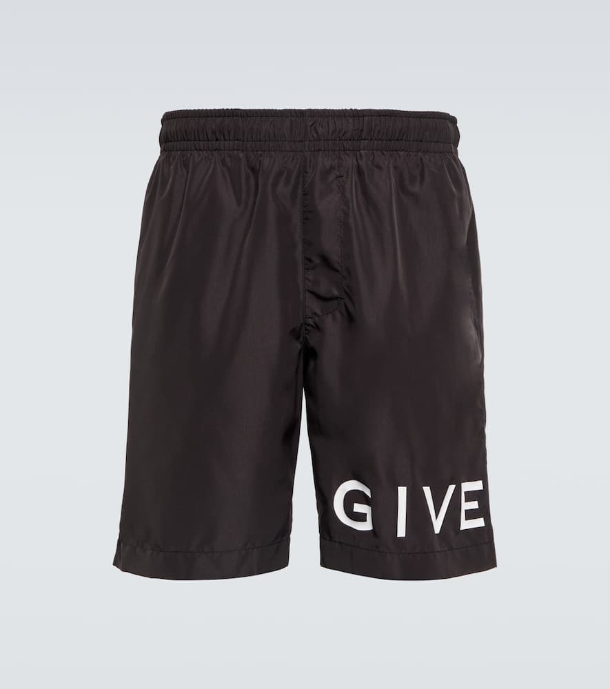 Givenchy Logo swim trunks