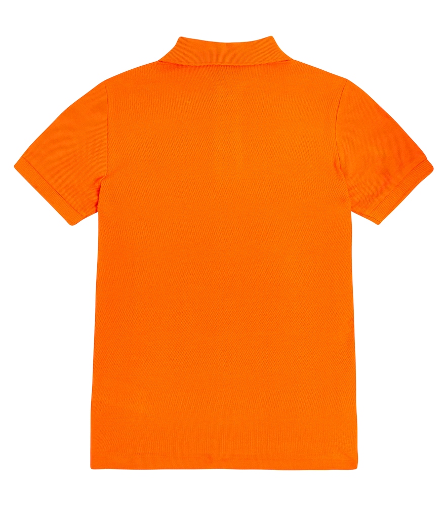 Polo Ralph Lauren Cotton Polo Shirt In Orange