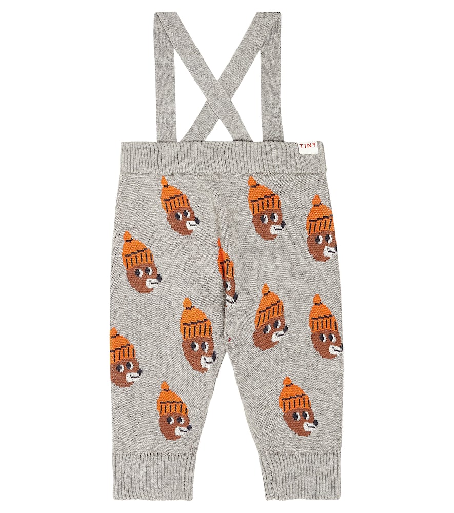 Tinycottons Baby Bears cotton and wool pants
