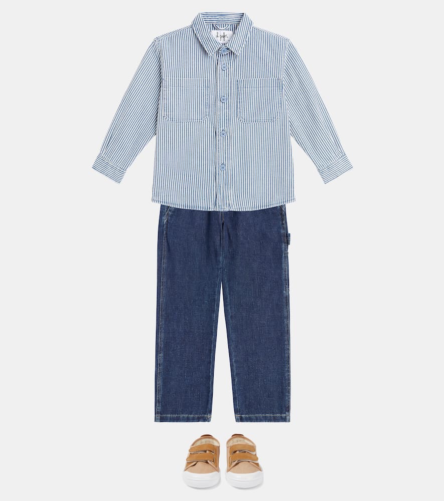 Il Gufo Straight Jeans In Blue