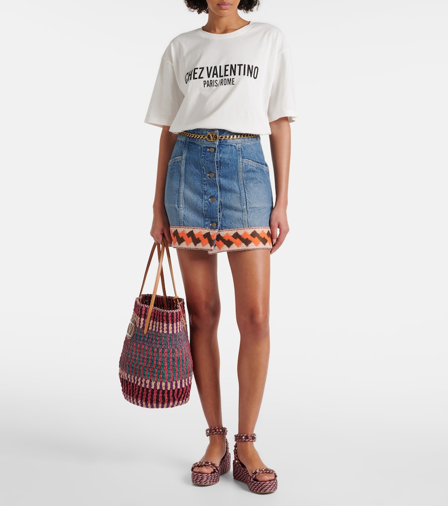 Garavani Rockstud Torchon Espadrille Sandals