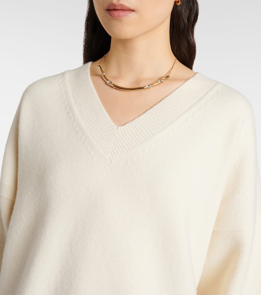 Rohe Wool-blend Sweater In White