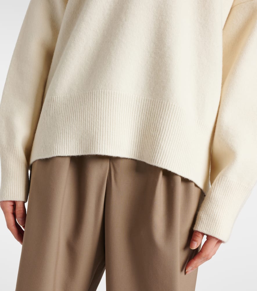 Rohe Wool-blend Sweater In White
