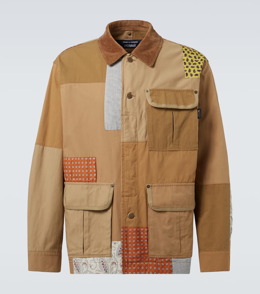 COMME DES GARÇONS HOMME DEUX COMME DES GARÇONS HOMME PATCHWORK JACKET