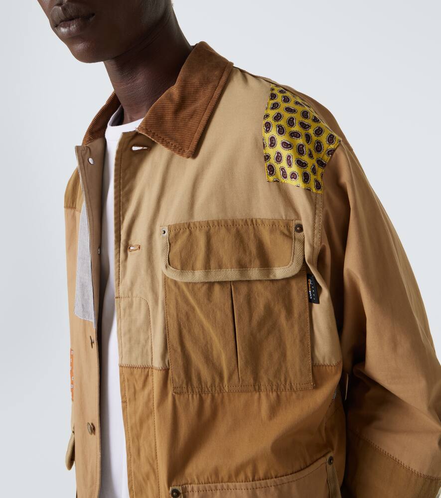 COMME DES GARÇONS HOMME DEUX COMME DES GARÇONS HOMME PATCHWORK JACKET