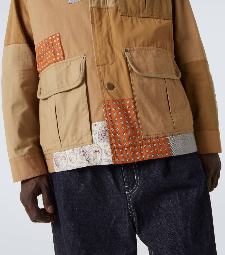 COMME DES GARÇONS HOMME DEUX COMME DES GARÇONS HOMME PATCHWORK JACKET