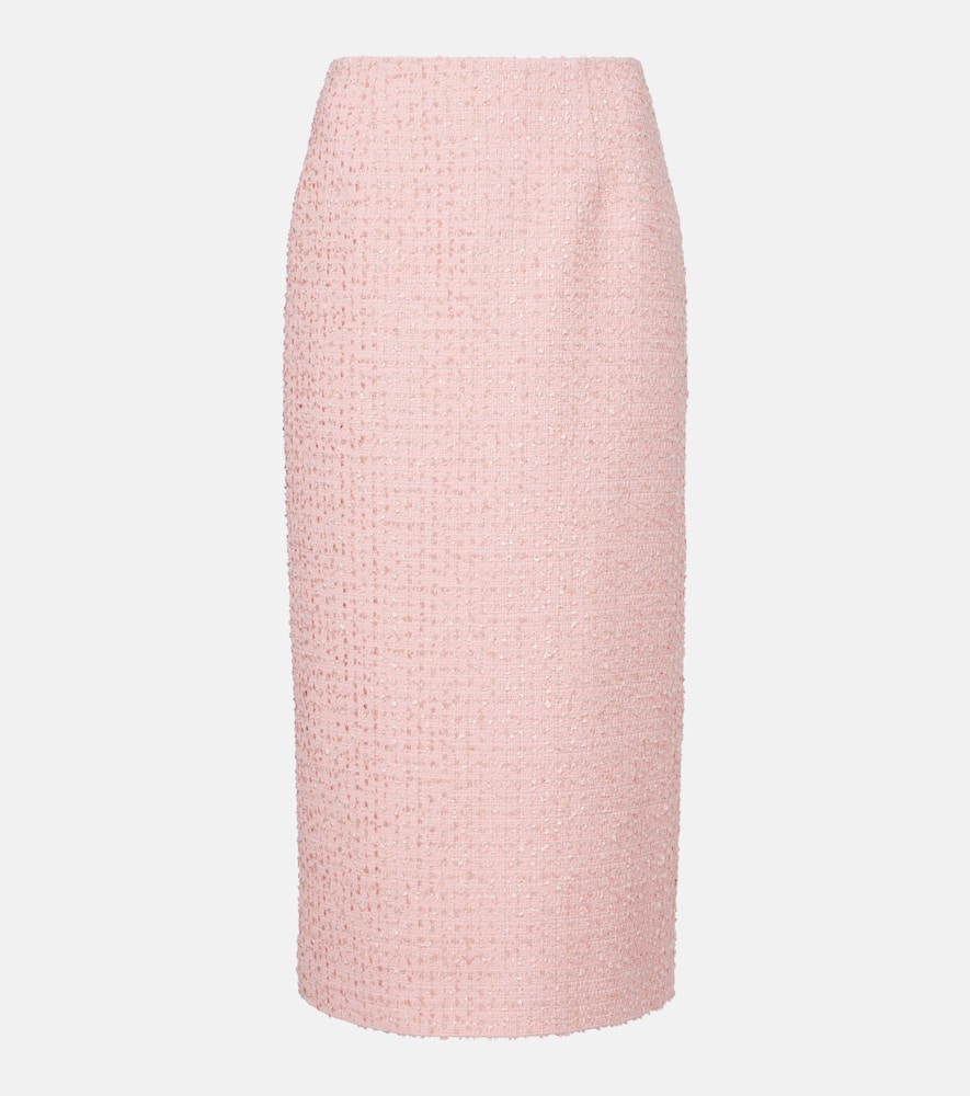 Tweed pencil skirt