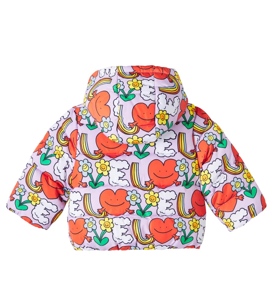 Stella Mccartney Baby Printed Puffer Jacket In Multi