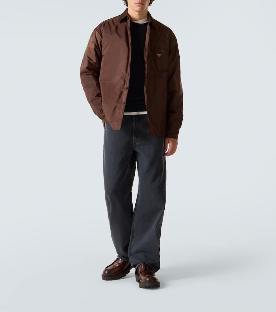 Prada Virgin Wool Sweater In Blue